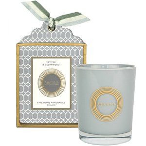 Vetiver & Cedarwood Natural Wax Scented Candle
